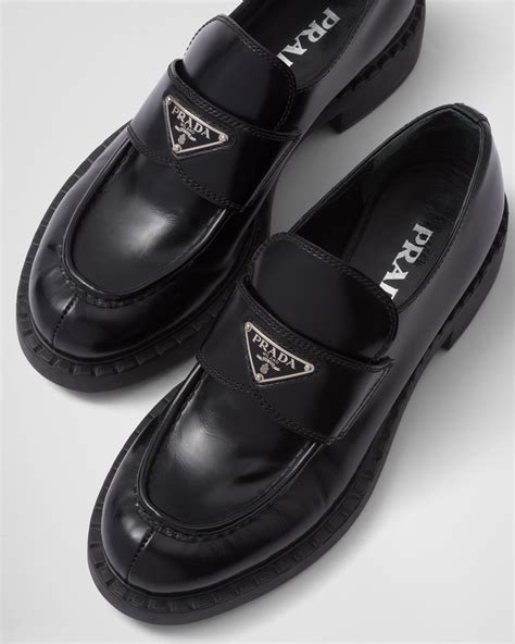 prada loafs|loafers Prada women's.